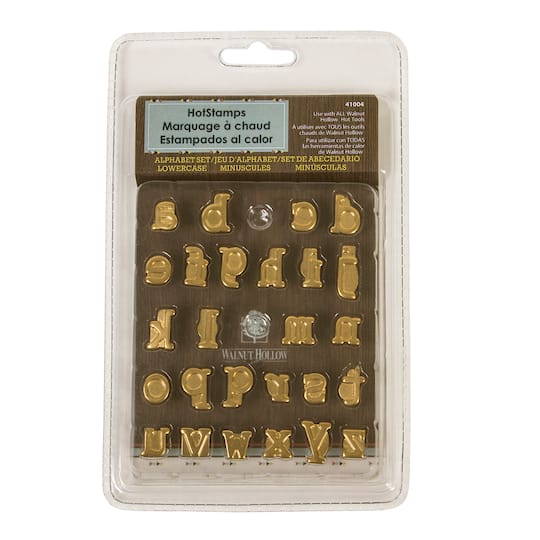 Walnut Hollow® Hot Stamps Lowercase Alphabet Set